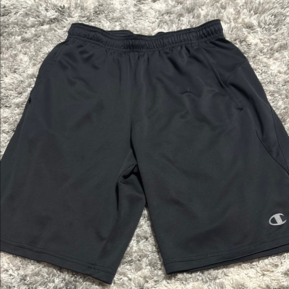 Champion Black Athletic Performance Shorts